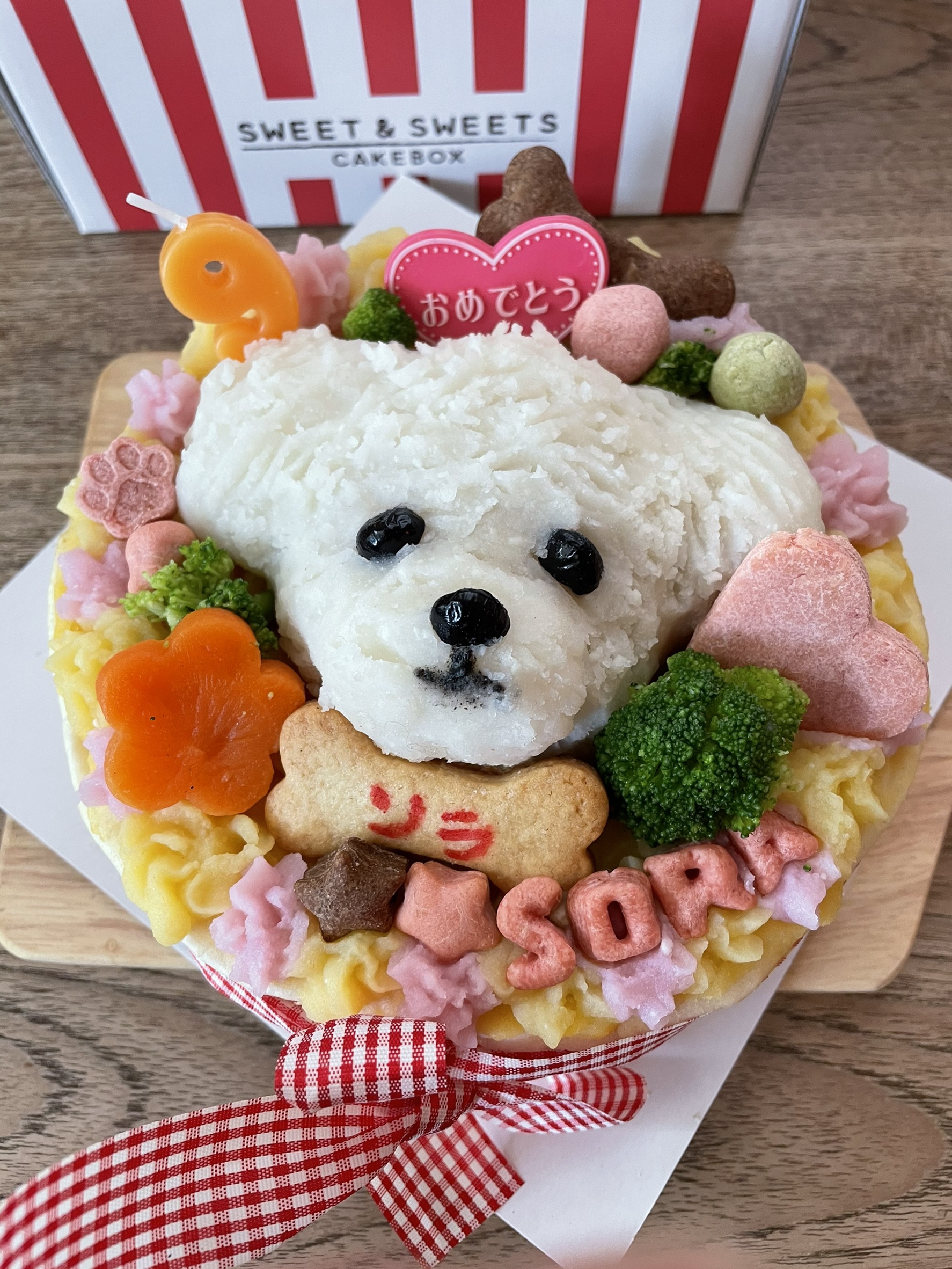 犬のバースデープレート